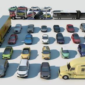 现代汽车3D模型下载
